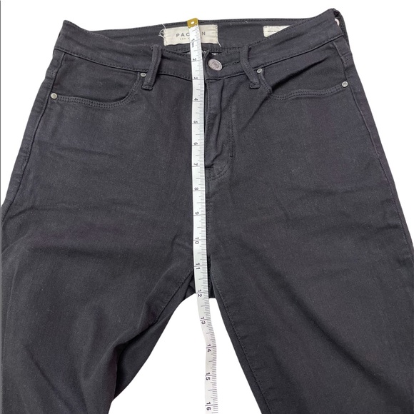 PacSun High-Rise Ankle Jegging Black size 23 (small) - Picture 9 of 12